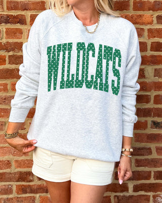 Plainfield Central Wildcats Polka Dot Premium Sweatshirt