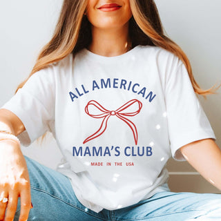 All American Mamas Club Wholesale Graphic Comfort Color Tee - Limeberry Wholesale