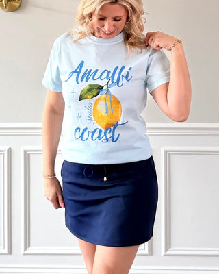 Amalfi Coast Lemon Comfort Color Tee - Limeberry Designs