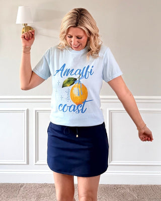 Amalfi Coast Lemon Comfort Color Tee - Limeberry Designs