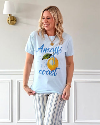Amalfi Coast Lemon Comfort Color Tee - Limeberry Designs