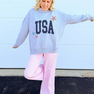 Americana Collection Mockneck Sweatshirts - Limeberry Designs