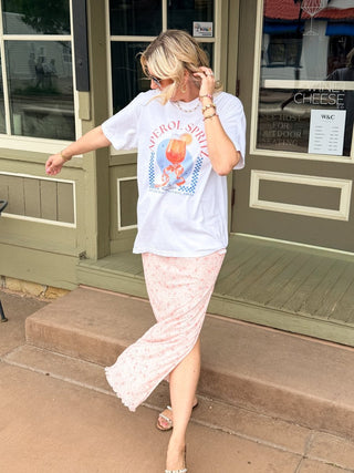 Aperol Spritz Orange Skies Comfort Color Tee - Limeberry Designs