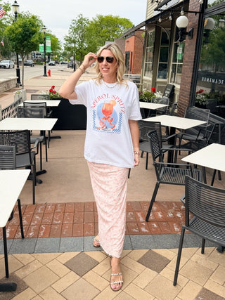 Aperol Spritz Orange Skies Comfort Color Tee - Limeberry Designs
