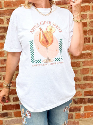 Apple Cider Spritz Comfort Color Tee - Limeberry Designs