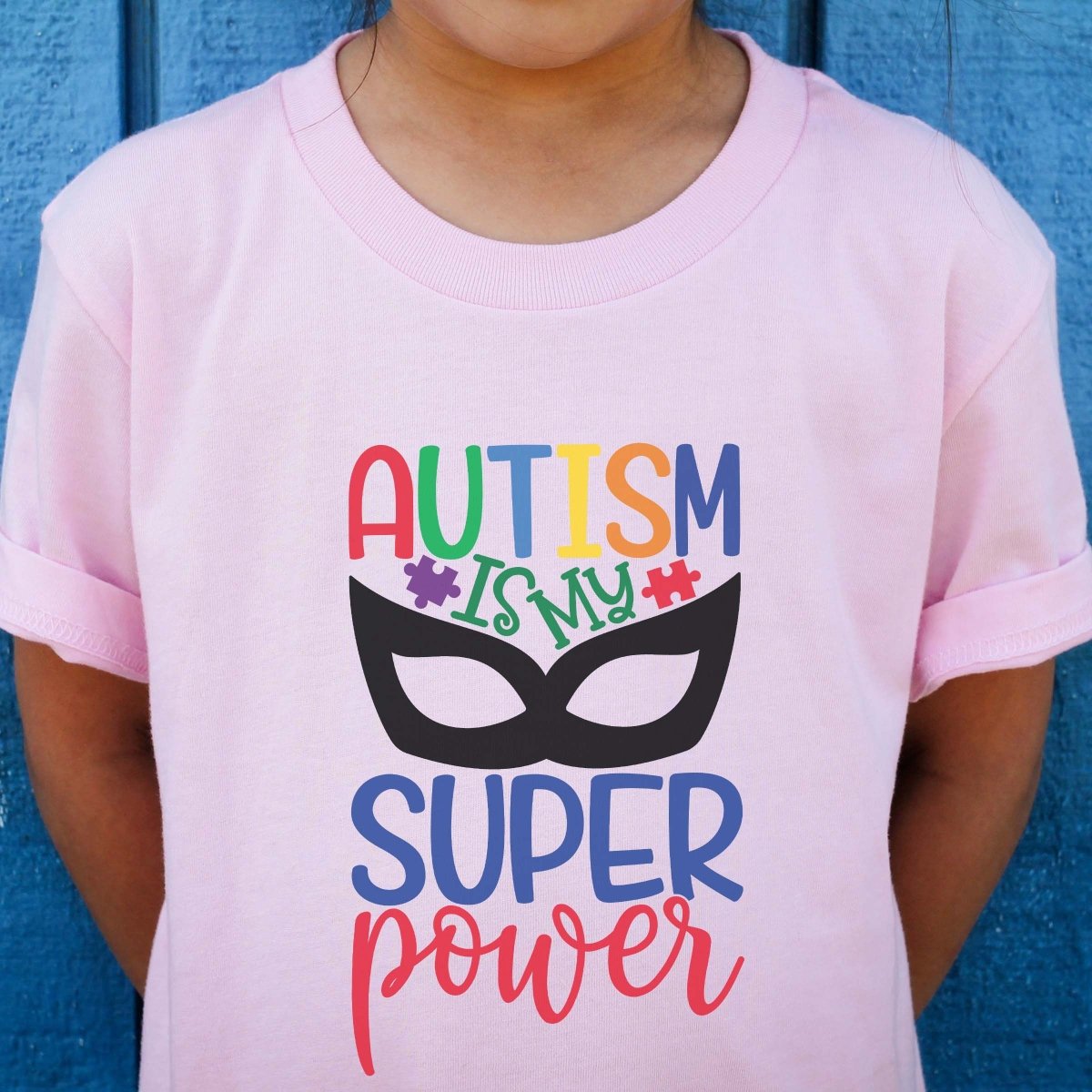 Autism Is My Super Power Youth Tee - Limeberry Designs