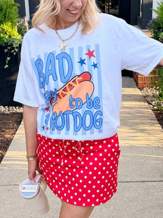 Bad Day To Be A Hotdog Comfort Color Graphic Tee - Limeberry Designs