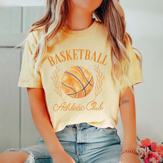 Basketball Athletic Club Comfort Color Wholesale Tee - Hot Item - Limeberry Designs