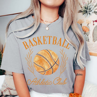 Basketball Athletic Club Comfort Color Wholesale Tee - Hot Item - Limeberry Designs