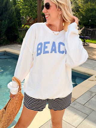 Beach Bella Graphic Sweatshirt - Limeberry Designs