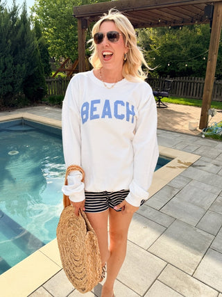 Beach Bella Graphic Sweatshirt - Limeberry Designs
