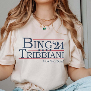 Bing Tribbiani Election 24 Graphic Tee - Limeberry Designs