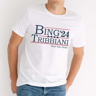 Bing Tribbiani Election 24 Graphic Tee - Limeberry Designs