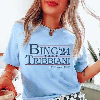 Bing Tribbiani Election 24 Graphic Tee - Limeberry Designs