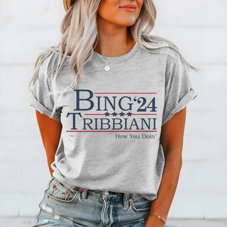 Bing Tribbiani Election 24 Graphic Tee - Limeberry Designs