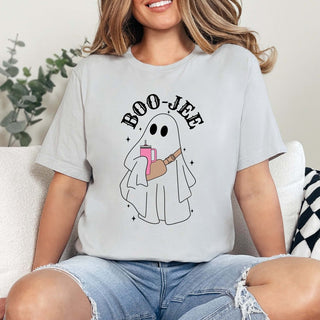 Boo - Jee Ghost Bella Graphic Tee - Limeberry Designs