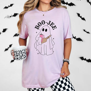 Boo - Jee Ghost Bella Graphic Tee - Limeberry Designs