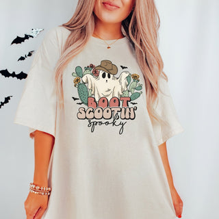 Boot Scootin' Spooky Comfort Colors Tee - Limeberry Designs