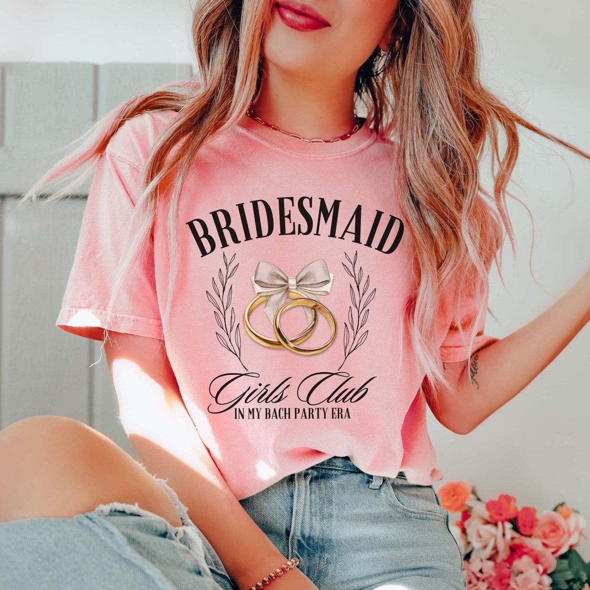 Bridal Party Girls Club Tees - Limeberry Designs