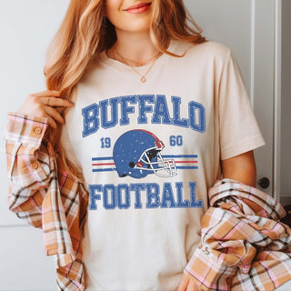 Buffalo Football Bella Graphic Tee - Limeberry Designs