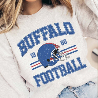 Buffalo Football Graphic Sweatshirt - Limeberry Designs