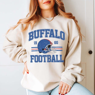 Buffalo Football Graphic Sweatshirt - Limeberry Designs