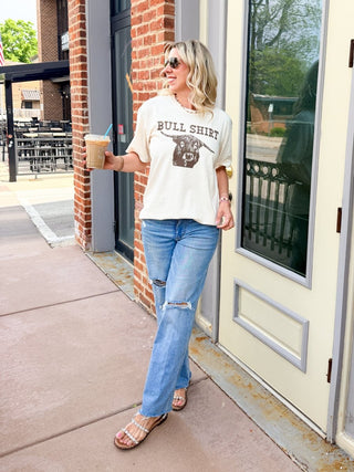 Bull Shirt Comfort Color Graphic Tee - Limeberry Designs