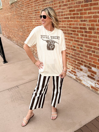 Bull Shirt Comfort Color Graphic Tee - Limeberry Designs