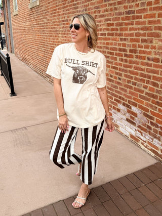 Bull Shirt Comfort Color Graphic Tee - Limeberry Designs