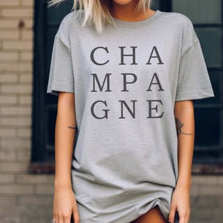 CHAMPAGNE Wholesale Bella Graphic Tee - Quick TAT - Limeberry Designs