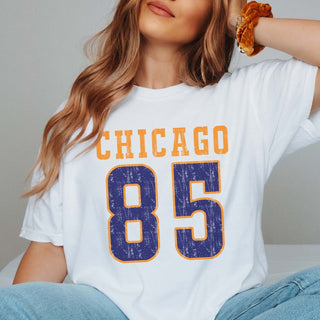 Chicago 85 Comfort Color Graphic Tee - Limeberry Designs