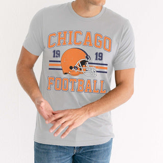 Chicago Football Bella Graphic Tee - Limeberry Designs