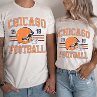 Chicago Football Bella Graphic Tee - Limeberry Designs