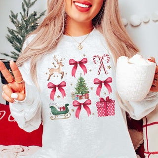 Christmas Collage Graphic Sweatshirt - Limeberry Designs