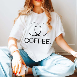 Coffee Rings Comfort Color Graphic Tee - Limeberry Designs