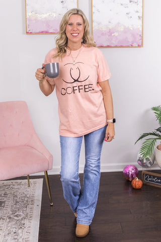 Coffee Rings Comfort Color Graphic Tee - Limeberry Designs