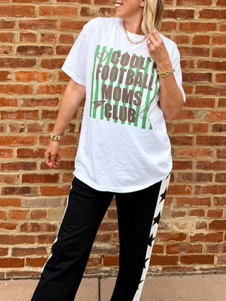 Cool Football Moms Club Comfort Color Tee - Limeberry Designs
