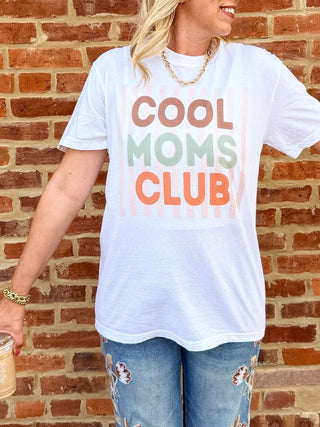 Cool Moms Club Fall Comfort Color Tee - Limeberry Designs