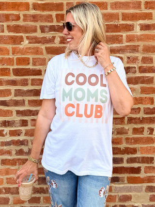 Cool Moms Club Fall Comfort Color Tee - Limeberry Designs