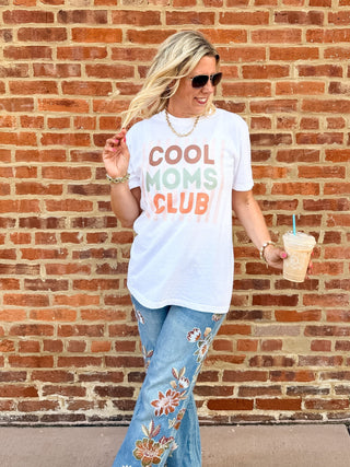 Cool Moms Club Fall Comfort Color Tee - Limeberry Designs