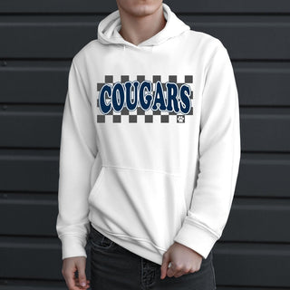 Cougars Checkered - Hunt Club Elementary - Limeberry Designs