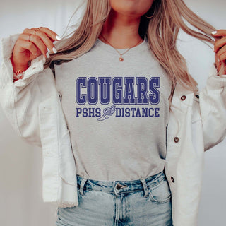 Cougars PSHS Distance Bella Graphic Tee - Limeberry Designs