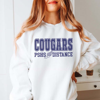 Cougars PSHS Distance Graphic Sweatshirt - Limeberry Designs