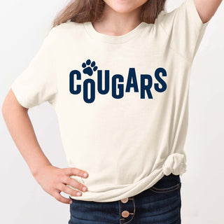 Cougars with Small Paw - Hunt Club Elementary - Limeberry Designs