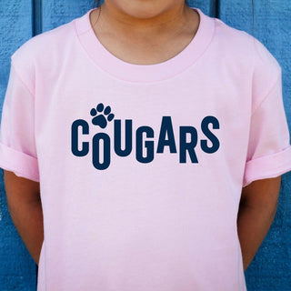 Cougars with Small Paw - Hunt Club Elementary - Limeberry Designs