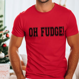 Couple Christmas You'll Shoot Your Eye Out & Oh Fudge Bella Graphic Tee - Limeberry Designs