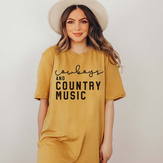 Cowboys and Country Music Wholesale Tee - Limeberry Designs