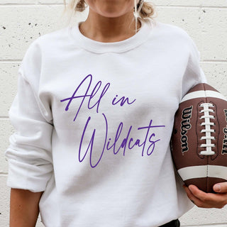 Custom All In Mascot Wholesale Graphic Sweatshirt - Quick Shipping - Limeberry Designs