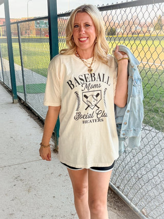 Custom Baseball Mom Social Club Tee - Limeberry Designs