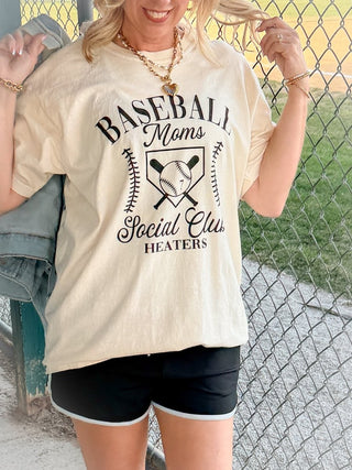 Custom Baseball Mom Social Club Tee - Limeberry Designs